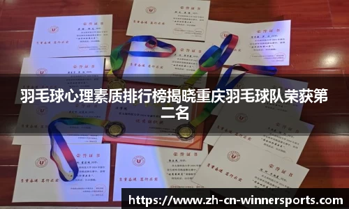 羽毛球心理素质排行榜揭晓重庆羽毛球队荣获第二名
